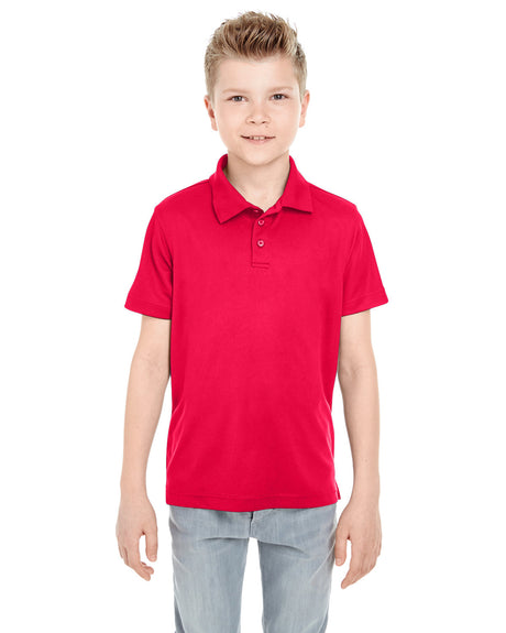 UltraClub Youth Cool & Dry Mesh Piqué Polo UltraClub