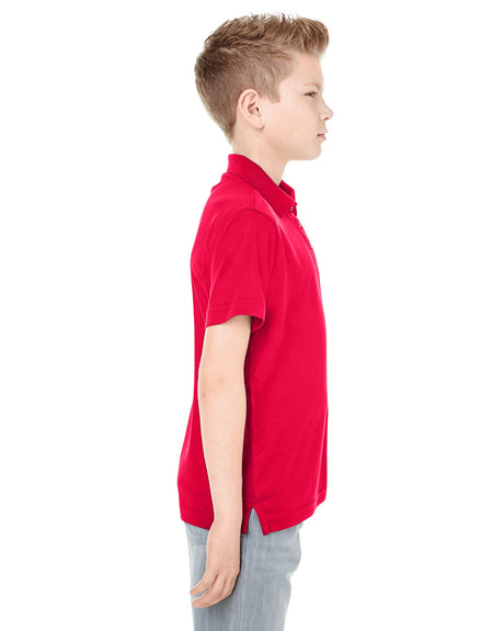 UltraClub Youth Cool & Dry Mesh Piqué Polo UltraClub