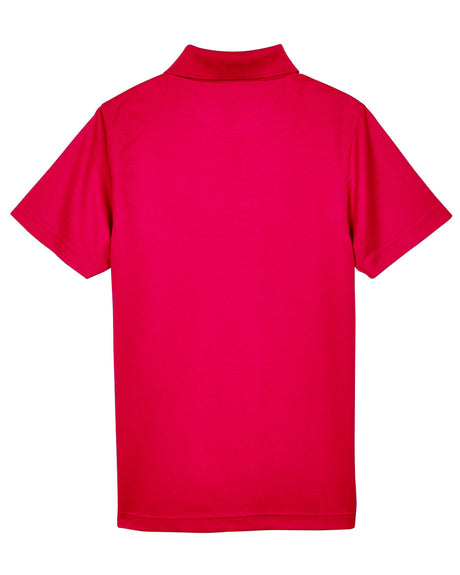 UltraClub Youth Cool & Dry Mesh Piqué Polo UltraClub