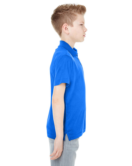 UltraClub Youth Cool & Dry Mesh Piqué Polo UltraClub