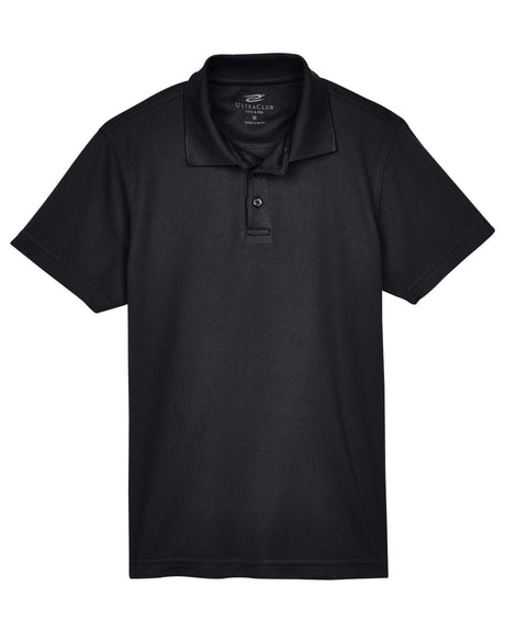 UltraClub Youth Cool & Dry Mesh Piqué Polo UltraClub