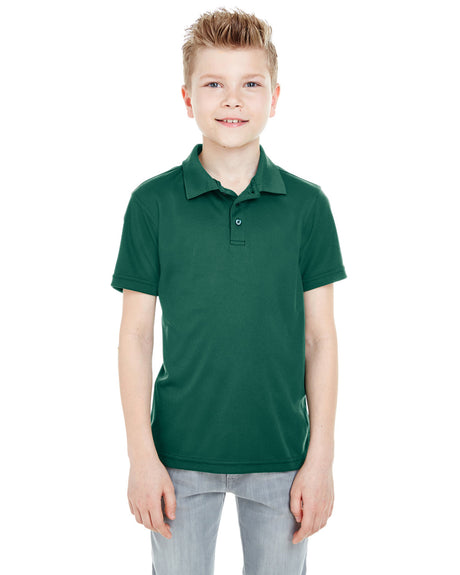 UltraClub Youth Cool & Dry Mesh Piqué Polo UltraClub