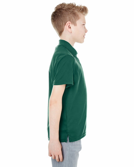UltraClub Youth Cool & Dry Mesh Piqué Polo UltraClub
