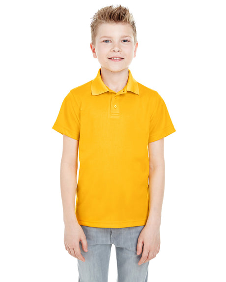UltraClub Youth Cool & Dry Mesh Piqué Polo UltraClub