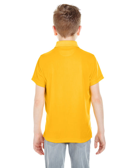 UltraClub Youth Cool & Dry Mesh Piqué Polo UltraClub