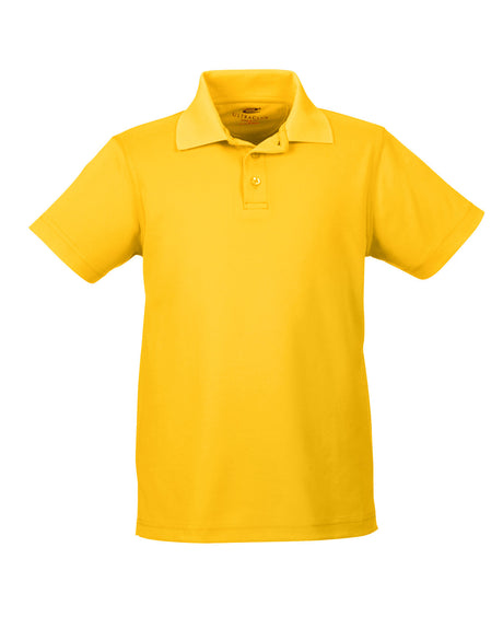 UltraClub Youth Cool & Dry Mesh Piqué Polo UltraClub