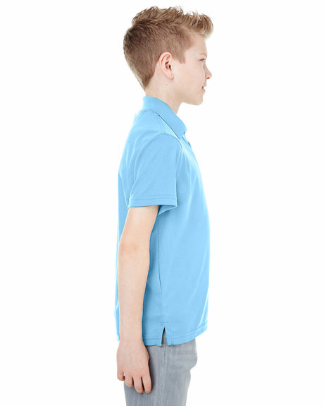 UltraClub Youth Cool & Dry Mesh Piqué Polo UltraClub