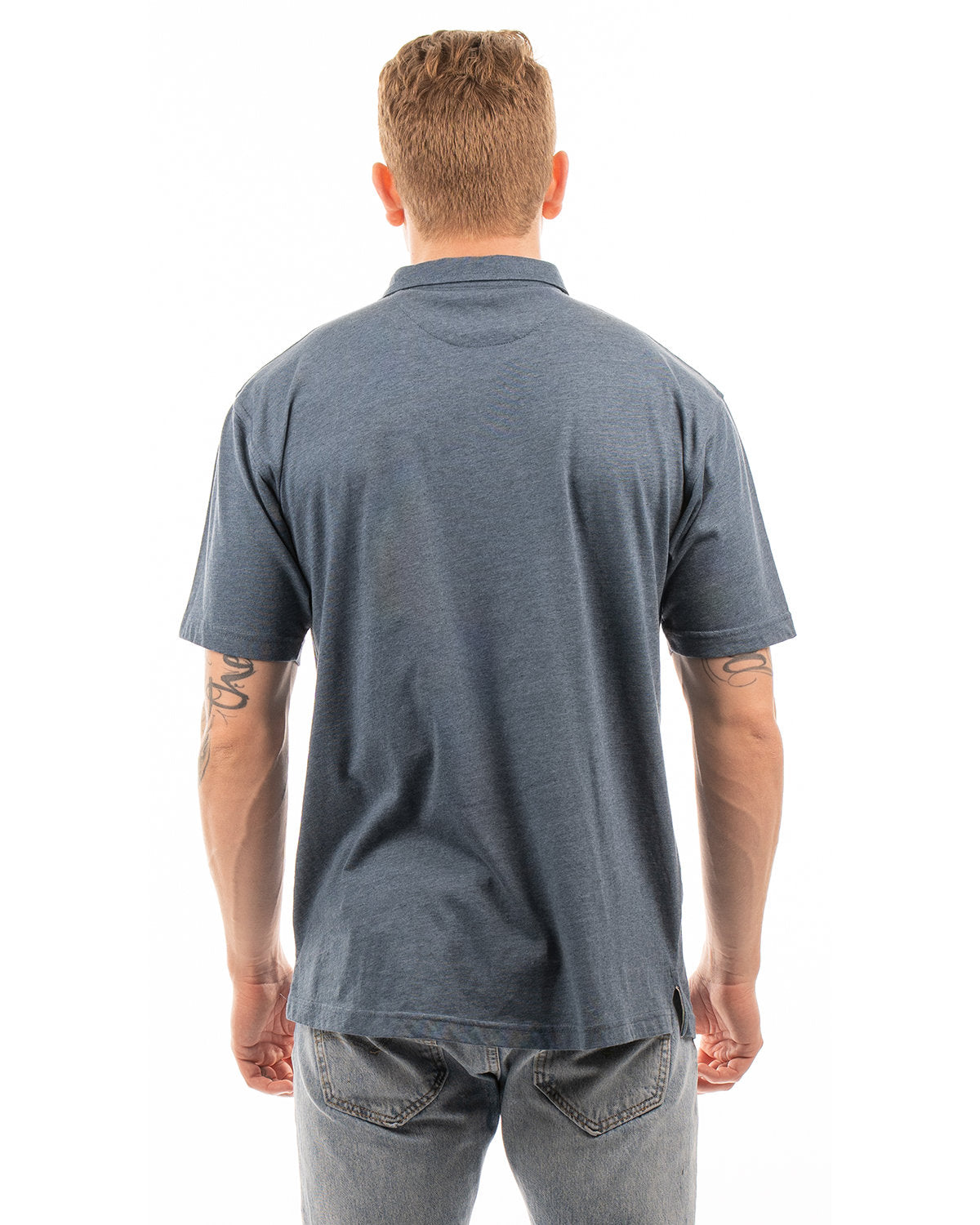 Burnside Men's Fader Jersey Polo Burnside