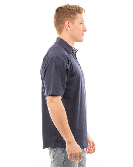 Burnside Men's Fader Jersey Polo Burnside