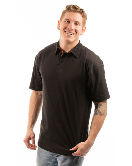 Burnside Men's Fader Jersey Polo Burnside