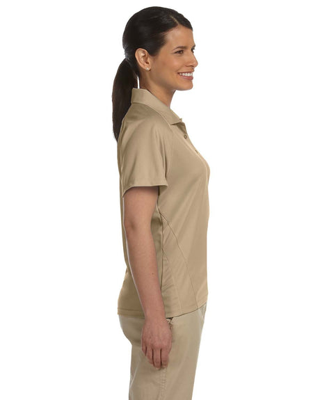 Harriton Ladies' 3.8 oz. Polytech Mesh Insert Polo Harriton