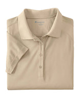 Harriton Ladies' 3.8 oz. Polytech Mesh Insert Polo Harriton