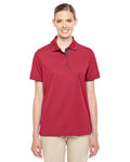 CORE365 Ladies' Motive Performance Piqué Polo with Tipped Collar CORE365