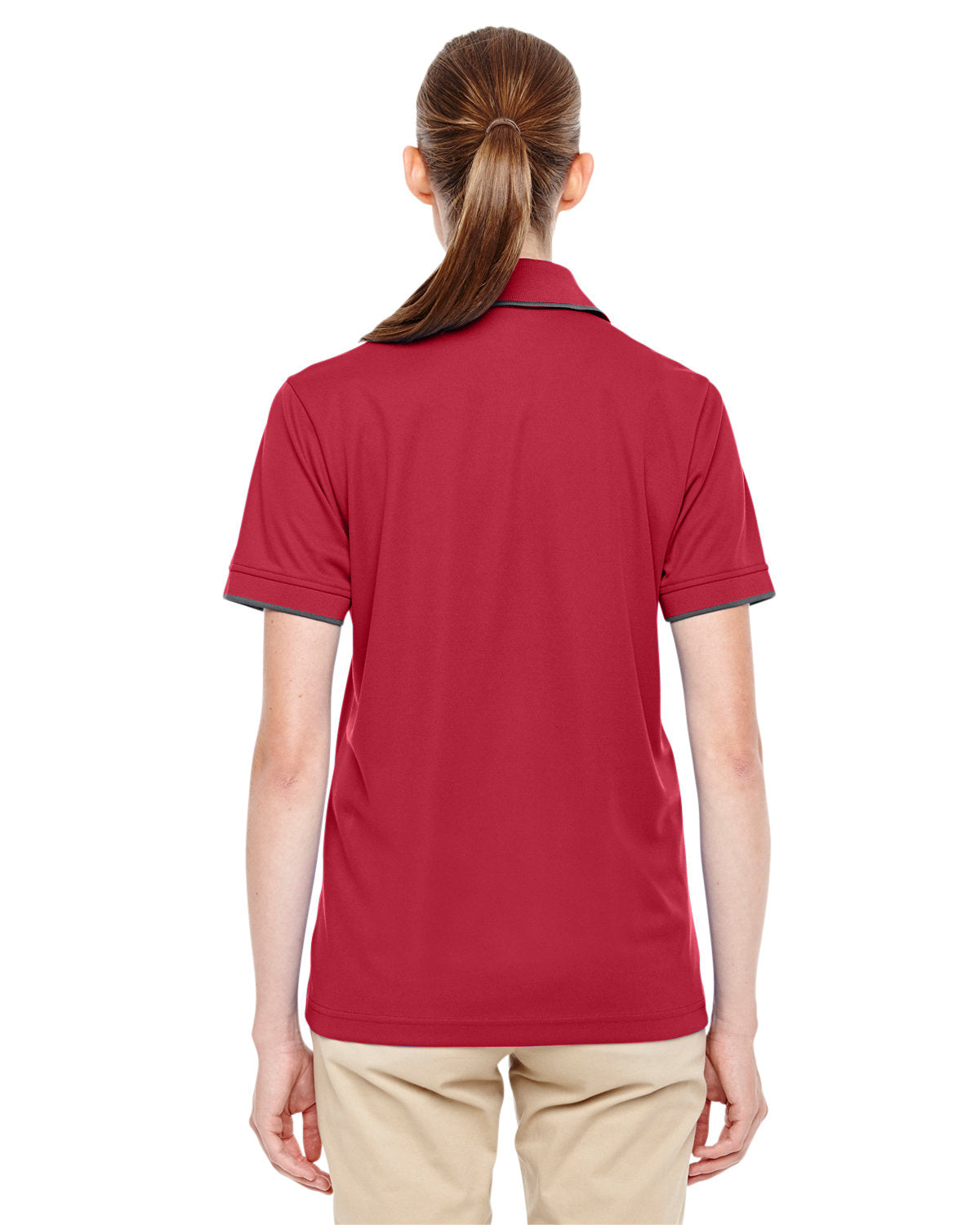 CORE365 Ladies' Motive Performance Piqué Polo with Tipped Collar CORE365