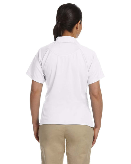 Harriton Ladies' 3.8 oz. Polytech Mesh Insert Polo Harriton