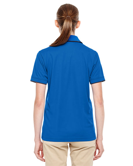 CORE365 Ladies' Motive Performance Piqué Polo with Tipped Collar CORE365