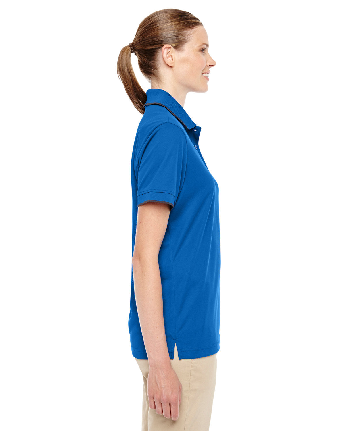 CORE365 Ladies' Motive Performance Piqué Polo with Tipped Collar CORE365