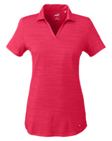 Puma Golf Ladies' Cloudspun Free V-Neck Polo Puma
