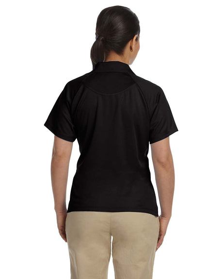 Harriton Ladies' 3.8 oz. Polytech Mesh Insert Polo Harriton