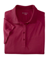 Harriton Ladies' 3.8 oz. Polytech Mesh Insert Polo Harriton