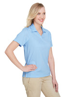 UltraClub Ladies' Cavalry Twill Performance Polo Womens Apparel Shirts & Tops