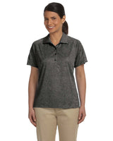 Harriton Ladies' 3.8 oz. Polytech Mesh Insert Polo Harriton