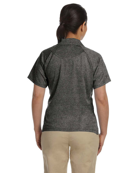Harriton Ladies' 3.8 oz. Polytech Mesh Insert Polo Harriton