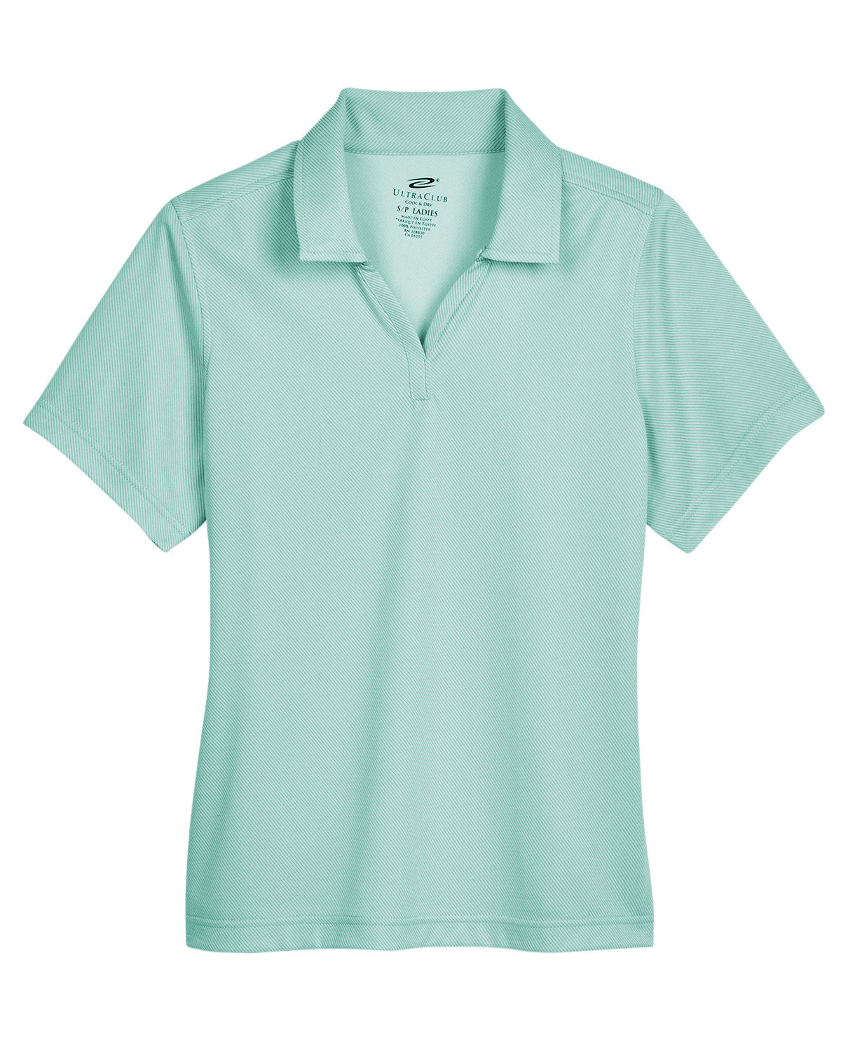 UltraClub Ladies' Cavalry Twill Performance Polo Womens Apparel Shirts & Tops