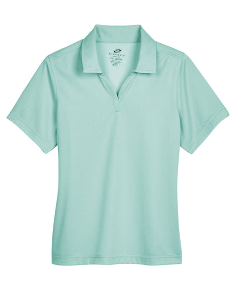 UltraClub Ladies' Cavalry Twill Performance Polo Womens Apparel Shirts & Tops