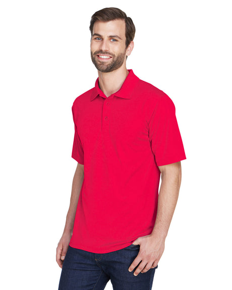 UltraClub Men's Tall Cool & Dry Mesh Piqué Polo UltraClub