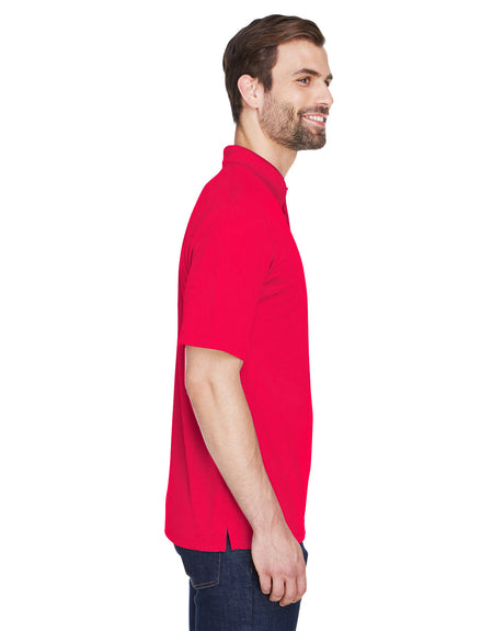 UltraClub Men's Tall Cool & Dry Mesh Piqué Polo UltraClub