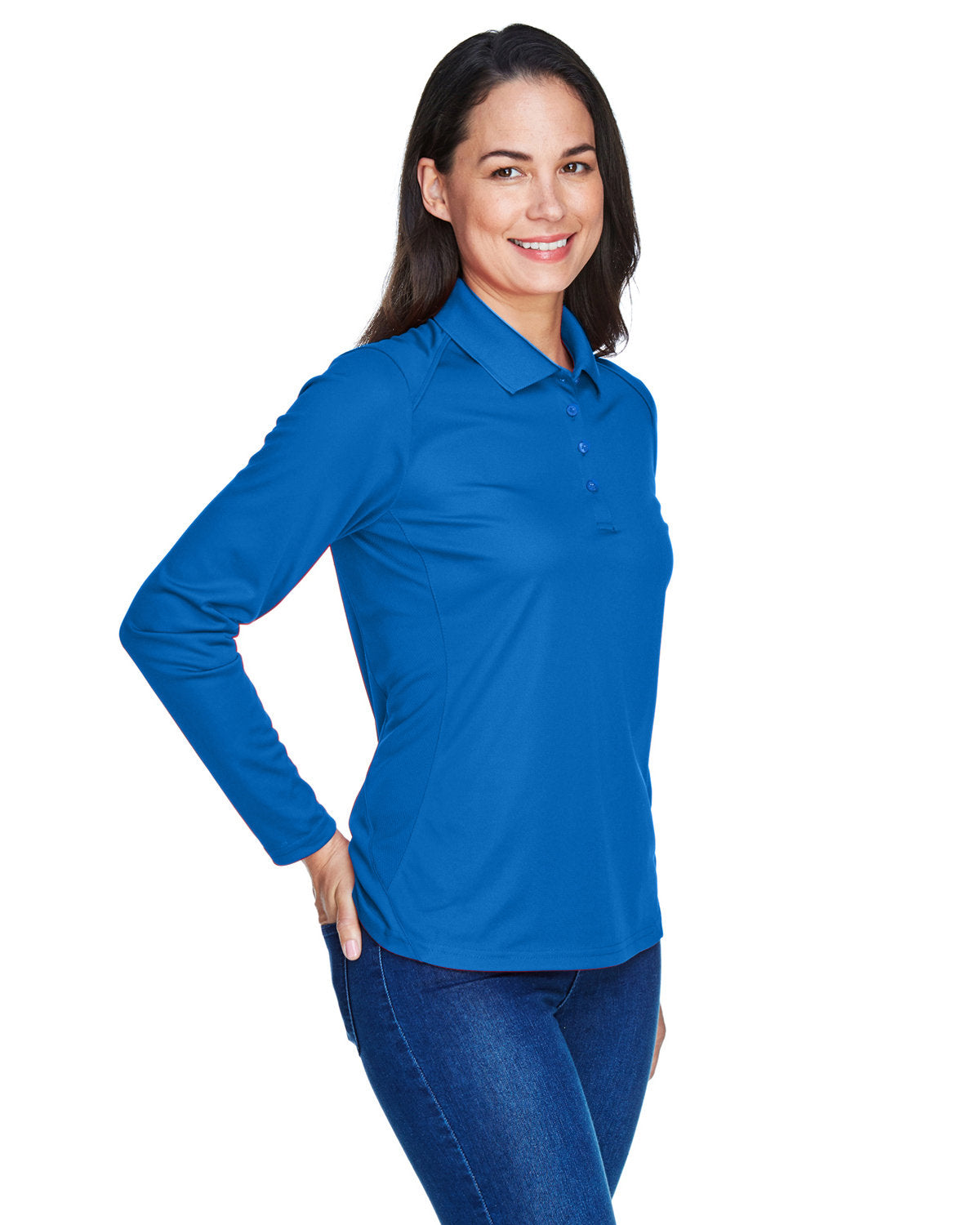 Extreme Ladies' Eperformance™ Snag Protection Long-Sleeve Polo Extreme