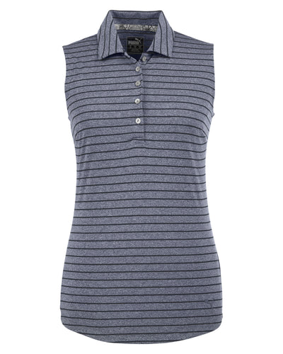 Puma Golf Ladies' Rotation Stripe Sleeveless Polo