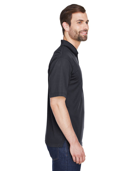UltraClub Men's Tall Cool & Dry Mesh Piqué Polo UltraClub