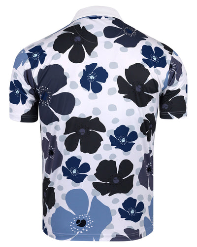 Swannies Golf Men's Flower Printed Polo