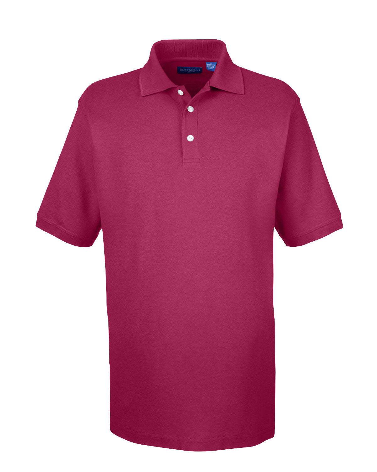 UltraClub Men's Platinum Honeycomb Piqué Polo UltraClub