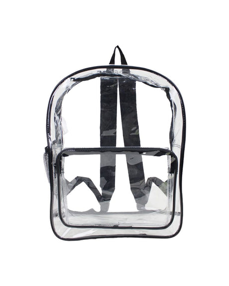 Liberty Bags Large 17" Heavy Duty Clear Backpack Bags Accessories Bags & Backpacks