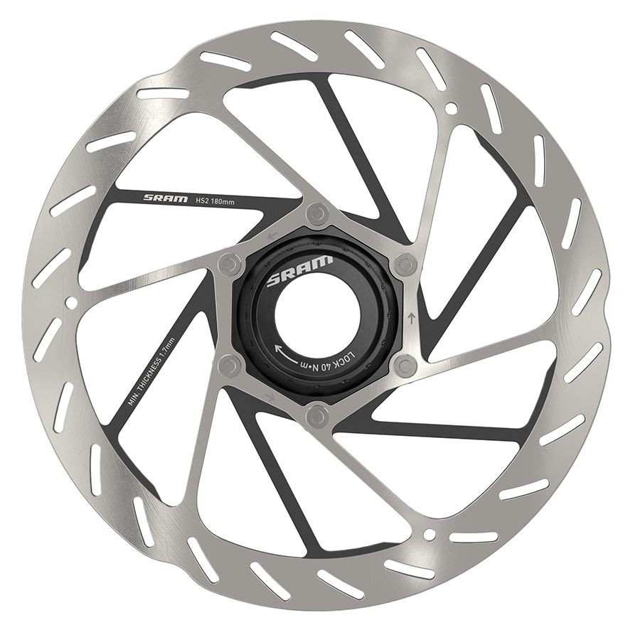 SRAM HS2 Center Lock Disc Rotors Bicycle Parts Brakes/Levers/Pads