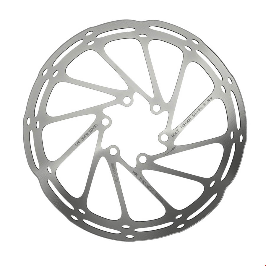 SRAM Centerline Disc Rotors Bicycle Parts Brakes/Levers/Pads
