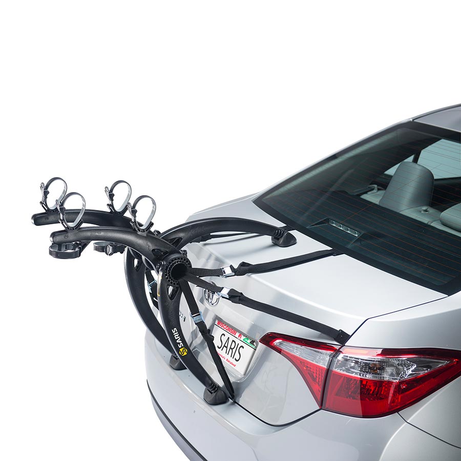 Saris Bones Trunk Mount Car Rack Bicycle Car Racks Pickup/RV/Spare-Tire Mount
