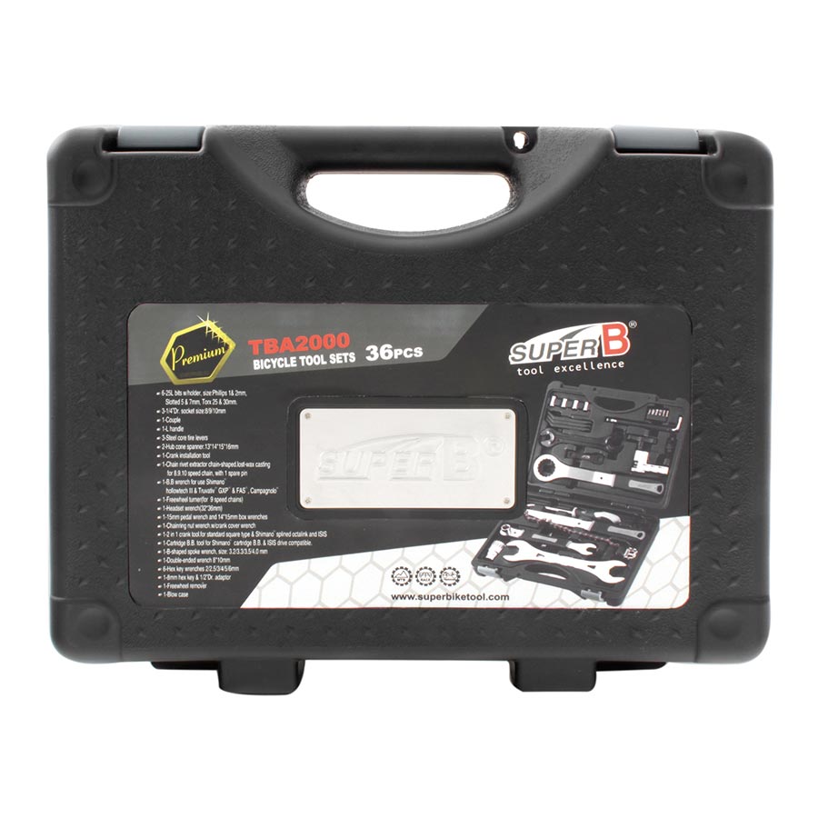 Super-B TBA 2000 Tool Kit Bicycle Accessories Tools/Maintenance