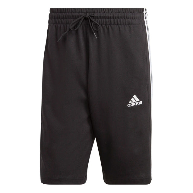 adidas Men's Essentials Single Jersey 3-Stripes Shorts-1