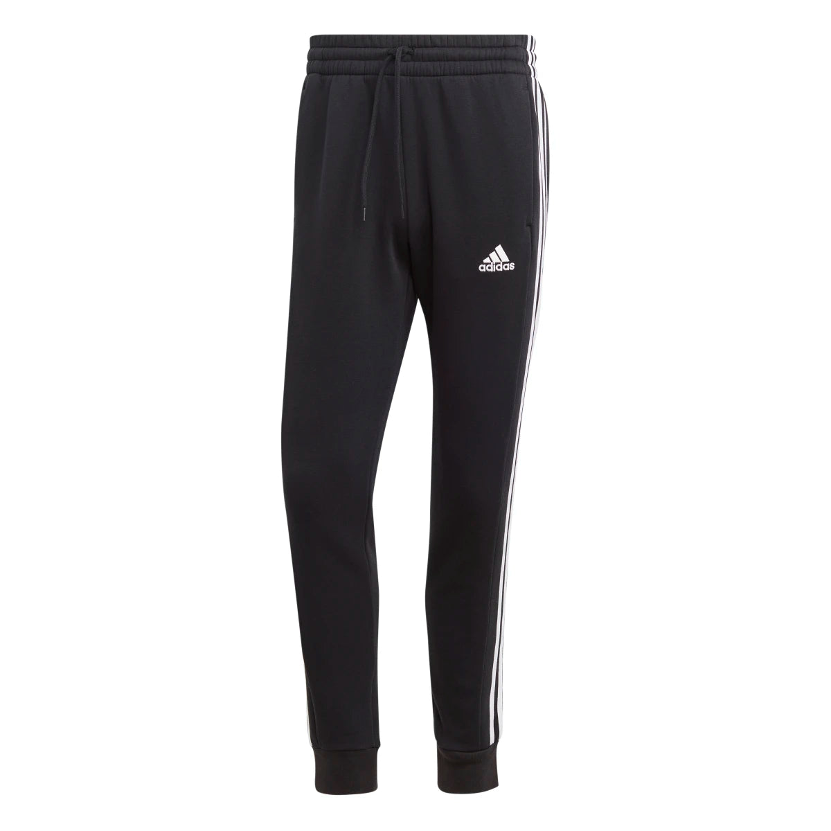 adidas Men's Essentials Tapered 3-Stripes Fleece Pants Mens Apparel Pants & Sweatpants