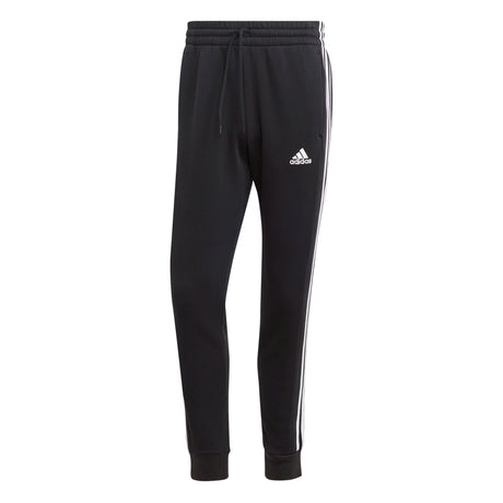 adidas Men's Essentials Tapered 3-Stripes Fleece Pants Mens Apparel Pants & Sweatpants