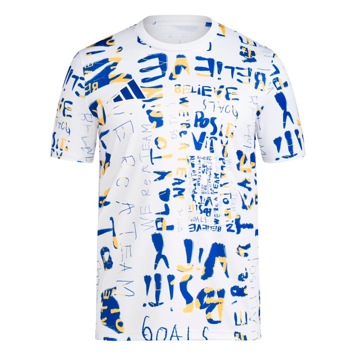 adidas Men's MLS Kick Childhood Cancer Pre-Match Soccer Jersey Soccer Uniforms & Apparel All