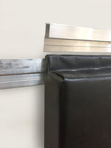 Bison "J" Track Mounting System for Wall Padding Sports Field Equipment All