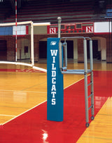 Bison Centerline Elite Steel Hybrid System without Padding Volleyball Nets & Court Equipment All