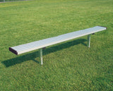 Bison Player Bench without Backrest, Fixed or Portable Sports Field Equipment All