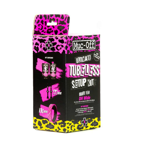 Muc-Off Ultimate Tubeless DH Wide Setup Kit Bicycle Tires/Tubes Parts & Accessories