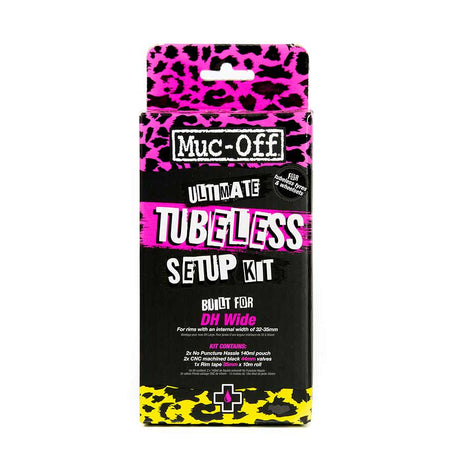 Muc-Off Ultimate Tubeless DH Wide Setup Kit Bicycle Tires/Tubes Parts & Accessories
